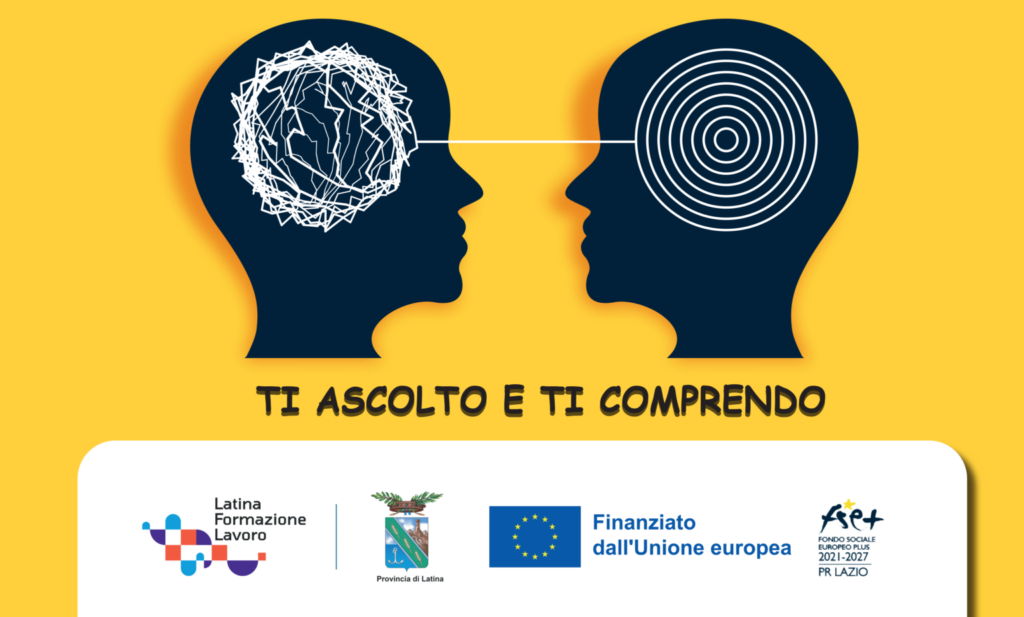 Locandina per il progetto Ti ascolto e ti comprendo